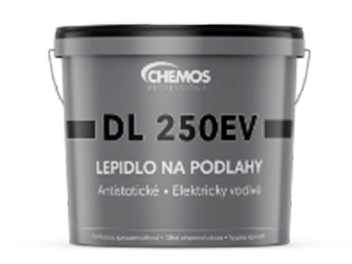Doplnky k podlahovinám / Lepidlá / Lepidlo CHEMOS DL 250 EV